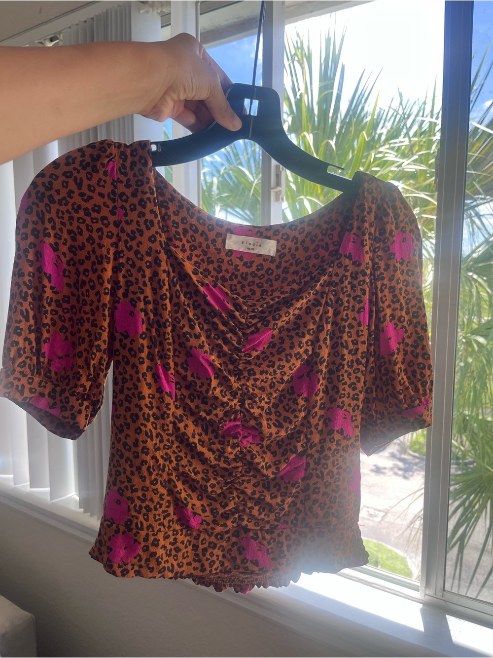 Leopard blouse